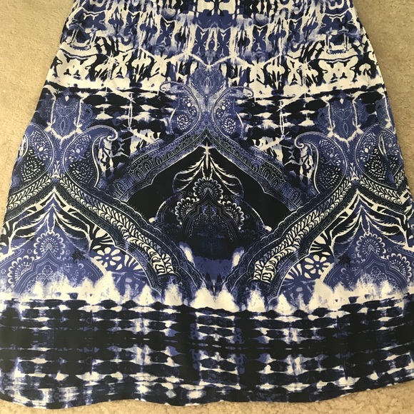 NWOT Express Printed Chiffon Maxi Skirt - Sz S - Picture 5 of 6